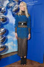 <p><strong>28 September</strong> Claudia Schiffer made an entrance at a party celebrating her collaboration with Aquazzura.</p>