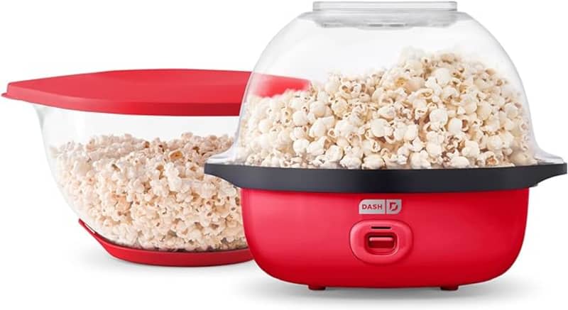 DASH SmartStore Deluxe Stirring Popcorn Maker, 24 Cups