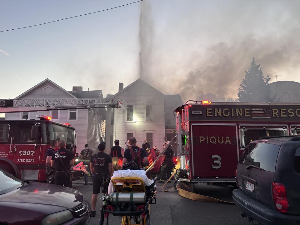 Piqua two-alarm fire