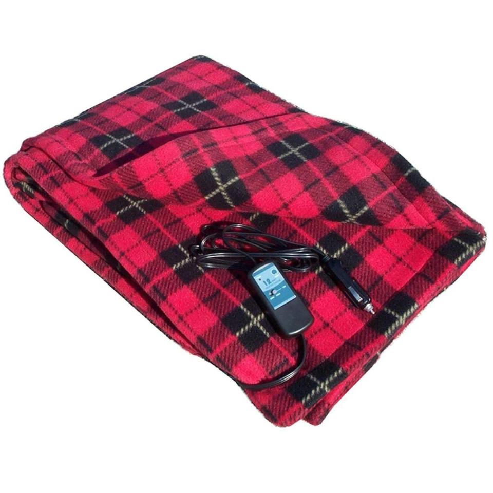 9) Car Cozy 2 Heated Travel Blanket