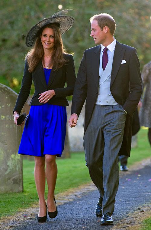 In 2010, the royal duo spruced up for the wedding of their friends Harry Meade and Rosie Bradford.