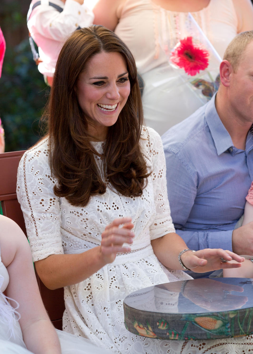 The Duchess of Cambridge at Bear Cottage in 2014. Source: Getty