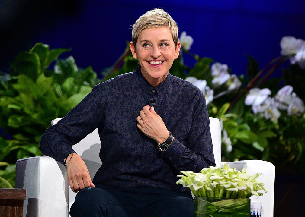 Ellen Degeneres hosts 'The Ellen Degeneres Show' Season 13 Bi-Coastal Premiere.