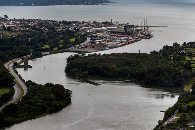 Narrow Water Point and Warrenpoint Port (Liam McBurney/PA)