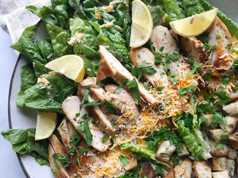 Tex-Mex Chicken Caesar Salad