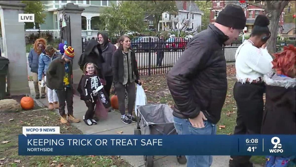 Cincinnati neighborhood hosts safe trickortreating event after