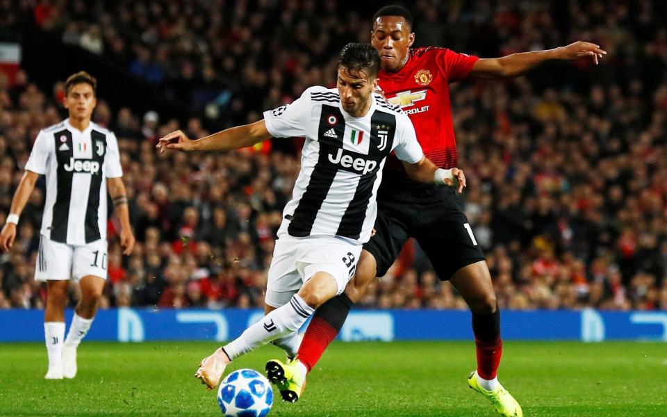 Rodrigo Bentancur was one of Juventus' best performers in their win at Man Utd - Action Images via Reuters