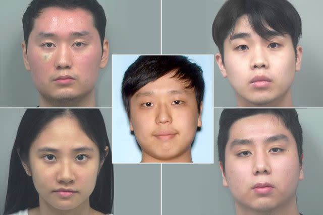 <p>Gwinnett County Police</p> Joonho Lee, Hyunji Lee, Gawom Lee, Juoonhyum Lee, and Eric Hyun