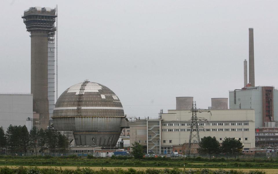 The ONR watches over plants like the Sellafield Nuclear Power Station - AP