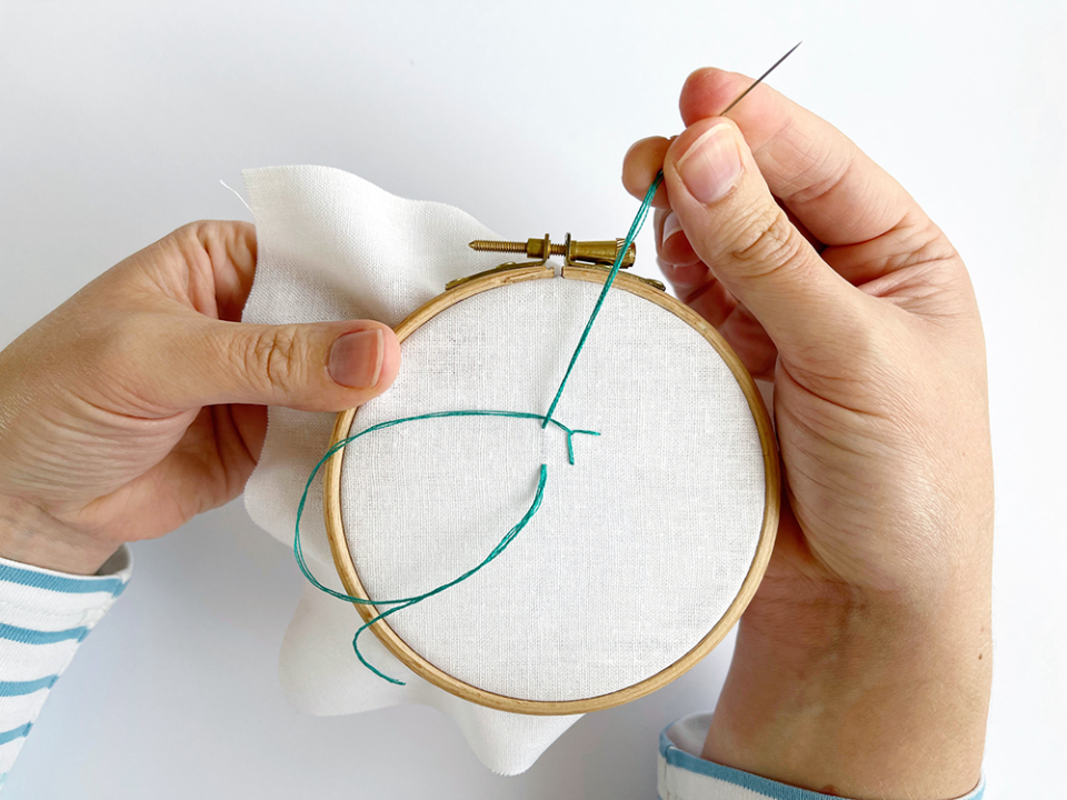 embroidery stitches blanket stitch