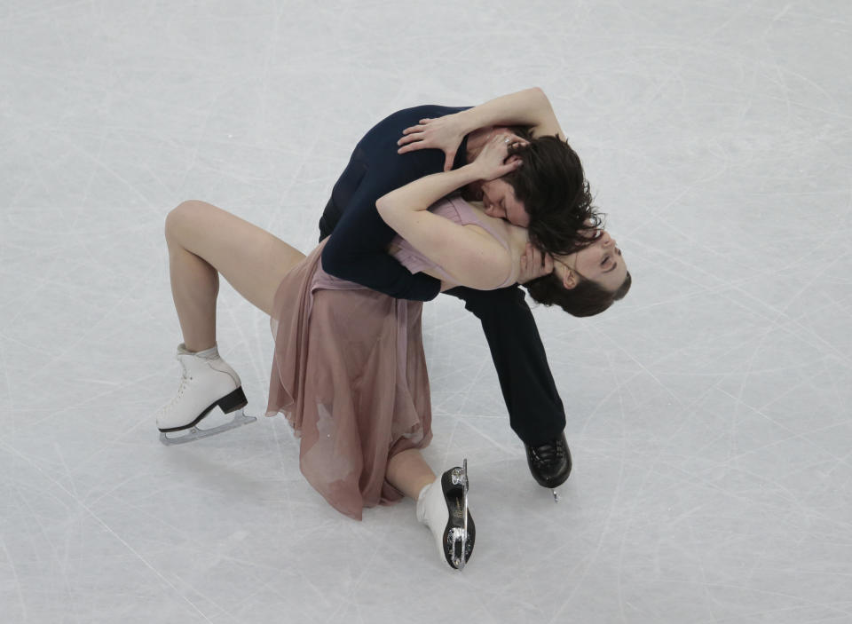 Tessa Virtue and Scott Moir