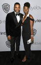 <p>Anthony Anderson and Alvina Stewart arrive at the InStyle and Warner Bros. Golden Globes party. (Photo: Chris Pizzello/Invision/AP) </p>