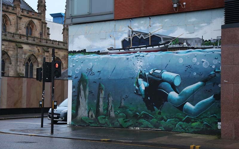 Glasgow's mural trail