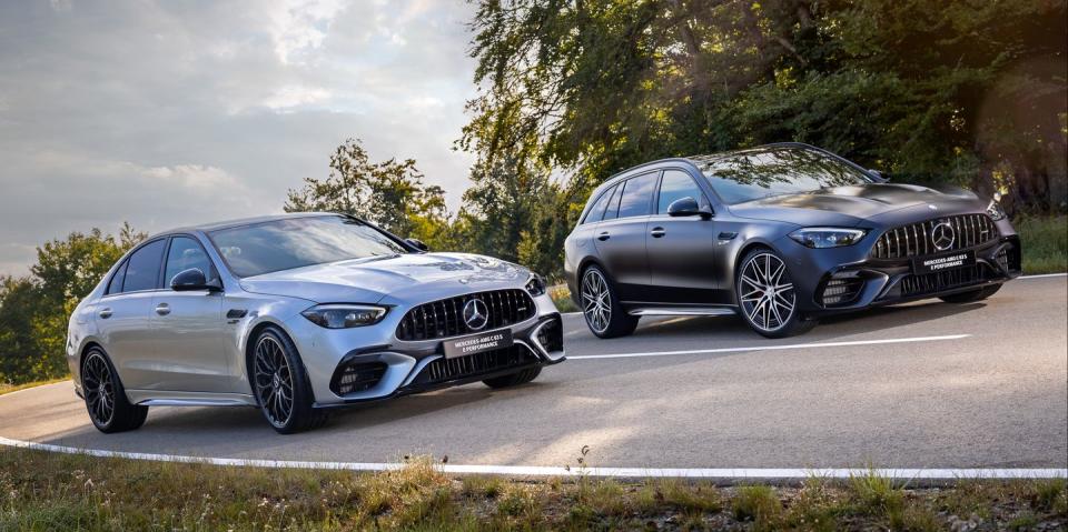 2024 mercedesamg c63 s e performance sedan and wagon