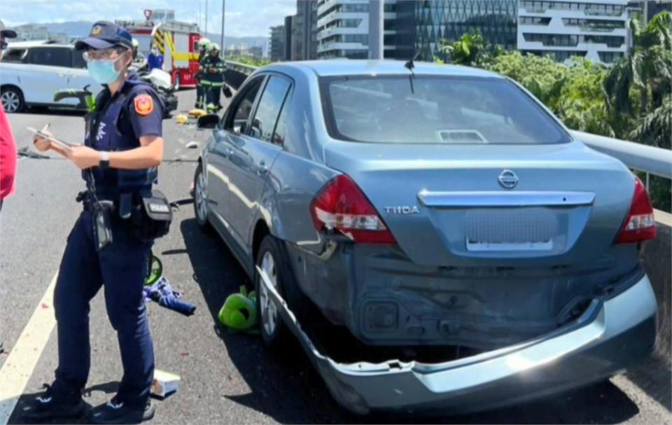 國1離奇車禍駕駛拋飛墜橋　真相竟是行車糾紛釀禍