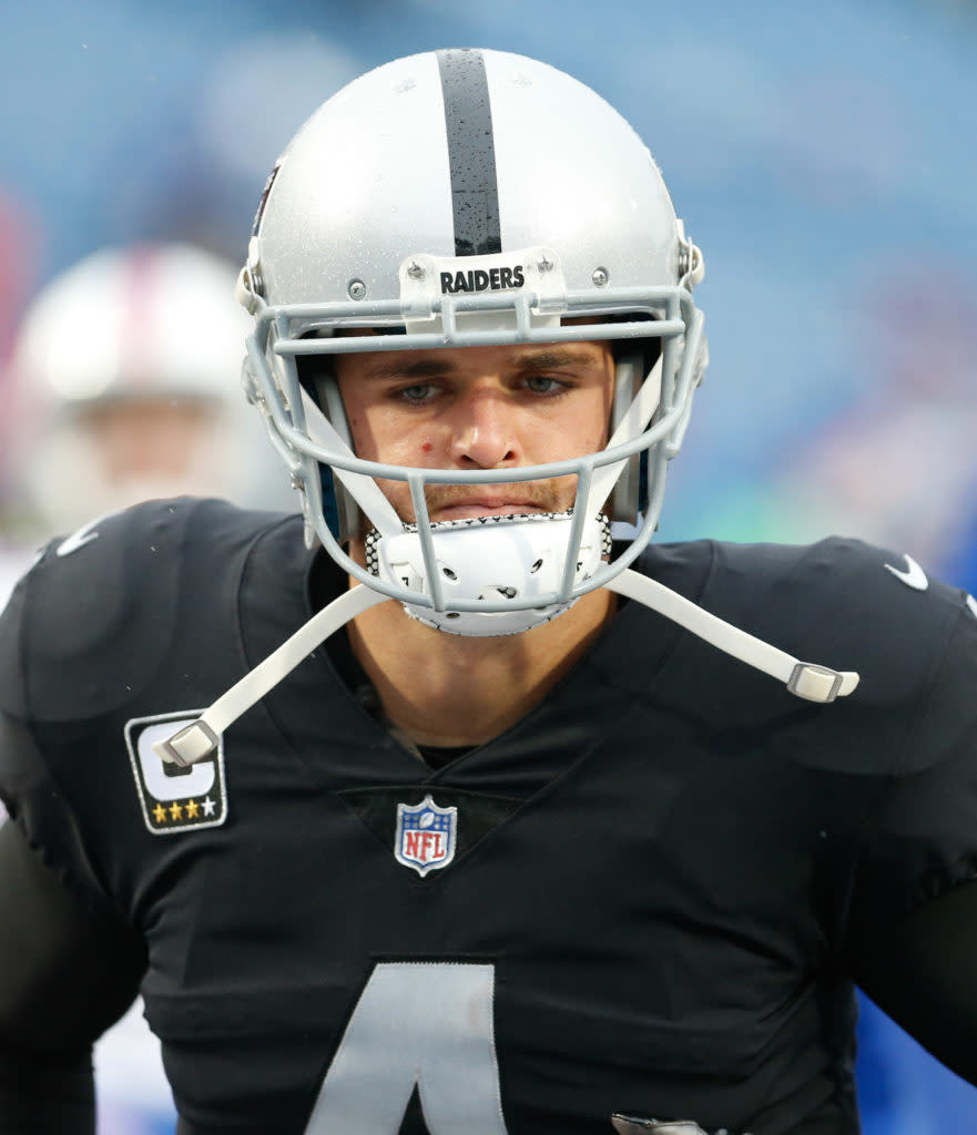 Raiders quarterback Derek Carr