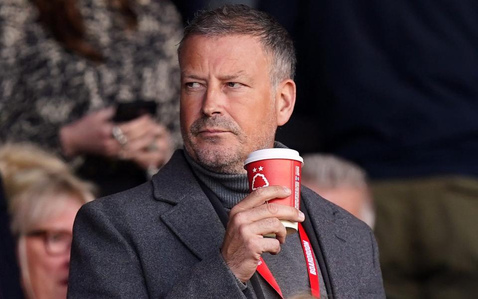 Mark Clattenburg watches Nottingham Forest play