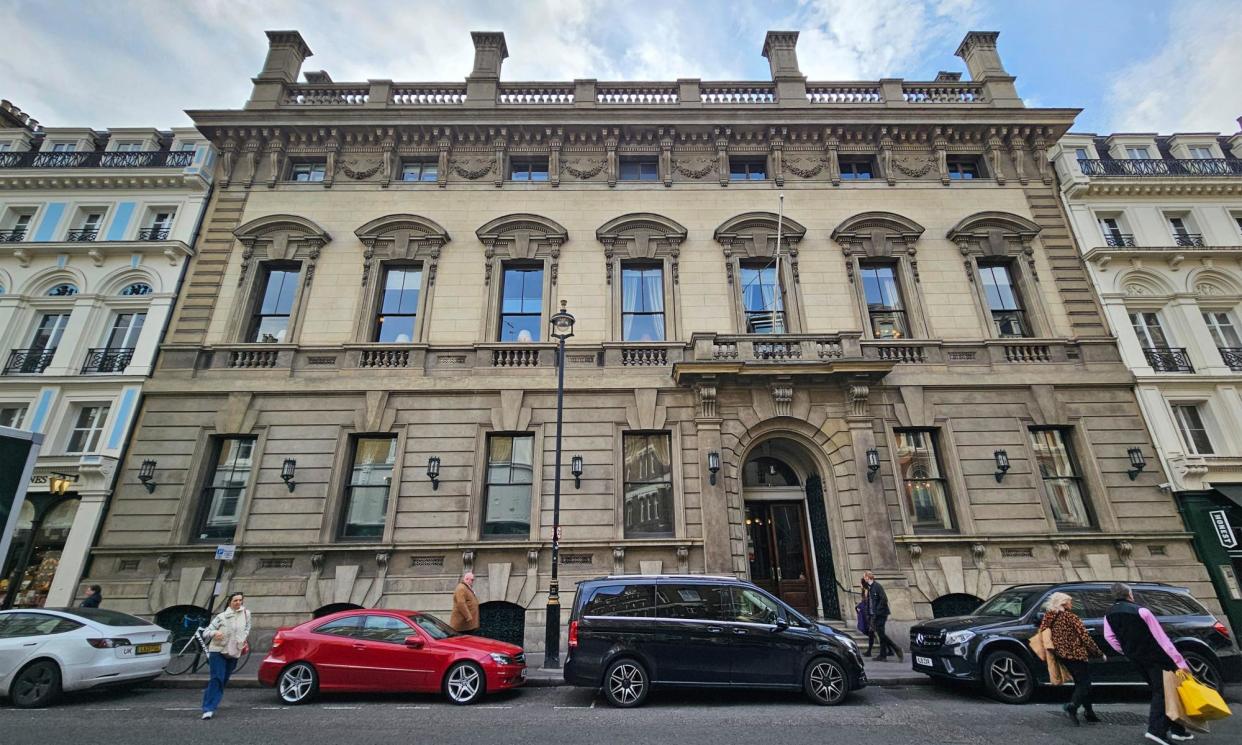 <span>The Garrick Club in Covent Garden. .</span><span>Photograph: Linda Nylind/The Guardian</span>