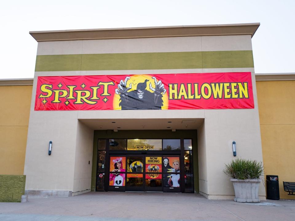 A Spirit Halloween store in California.