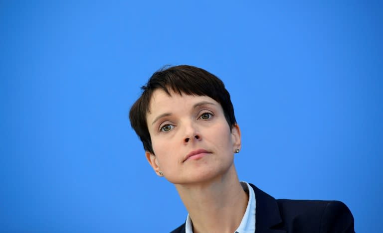 Alternative fuer Deutschland's leader Frauke Petry said Bjoern Hoecke "has become a burden on the party"