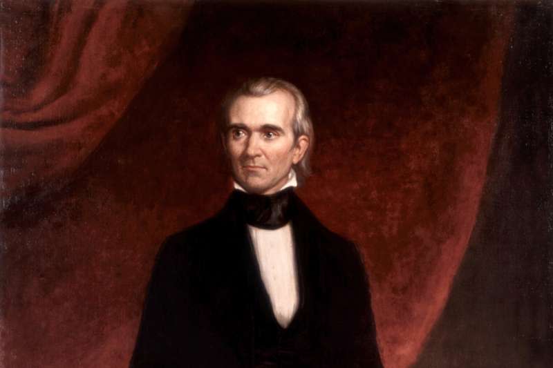 美國第11位總統波爾克（James K. Polk）（Wikipedia / Public Domain）