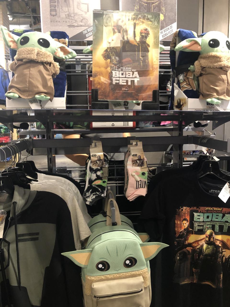 Star Wars section at Hot Topic