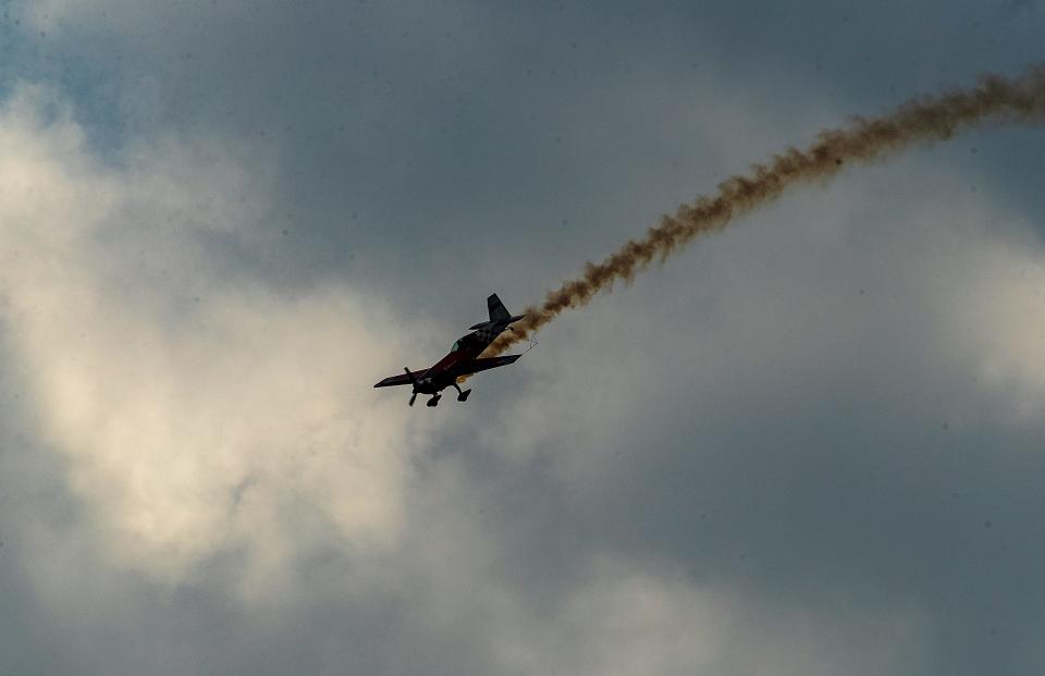 The 2024 Sun ’n Fun afternoon air show at Lakeland Linder International Airport on Wednesday.