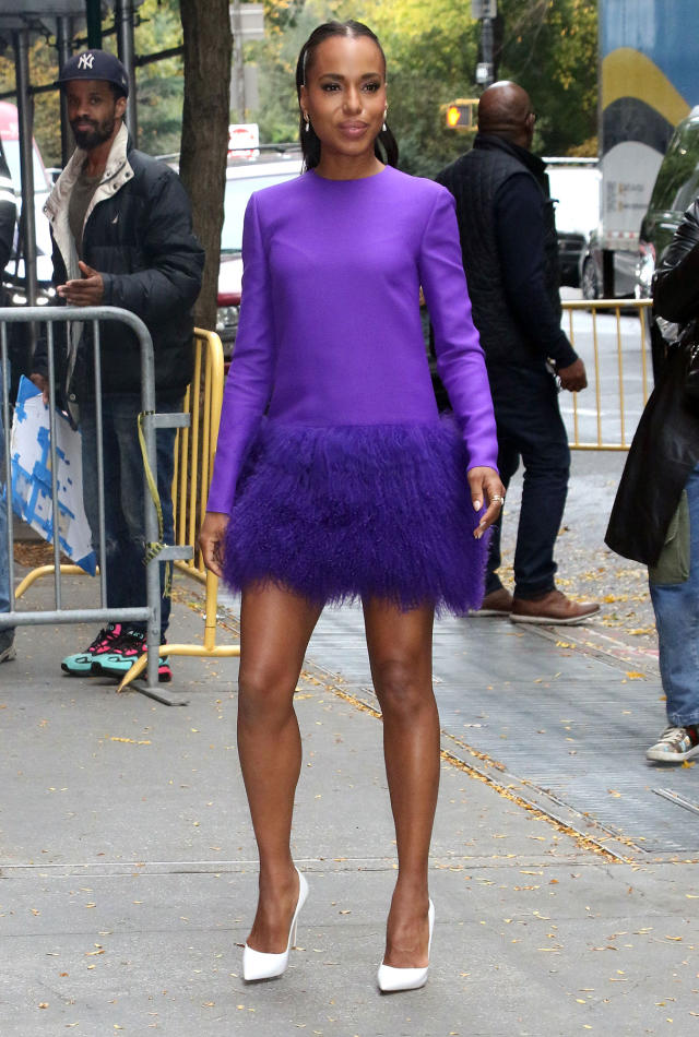 Lori Harvey Black Rick Owens Dress and Bottega Veneta Heels