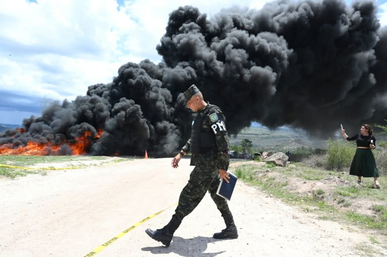 Honduras will im Kampf gegen die Kriminalität ein "Megagefängnis" für 20.000 Insassen bauen (Orlando SIERRA)