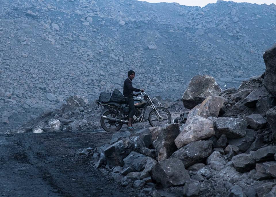 To earn a living, many local residents collect and sell coal from the Jharia coalfield in Dhanbad.<span class="copyright">Sarker Protick for TIME</span>