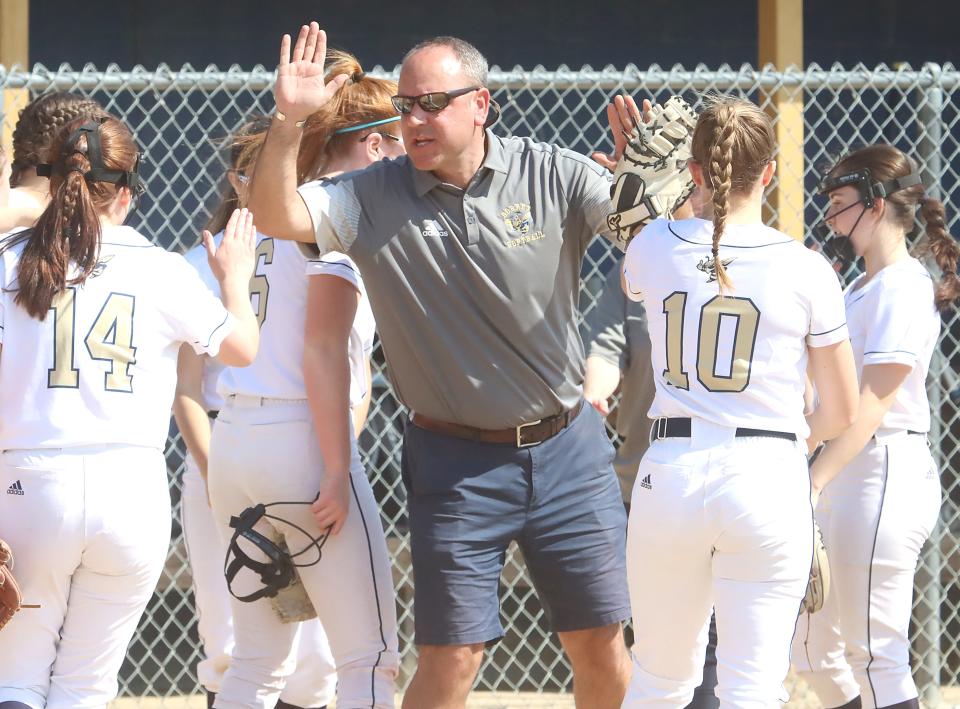 Chris Baker, 46, who died unexpectedly on April, 2, 2024, was set to enter his third season in charge of the Essex High School softball program.