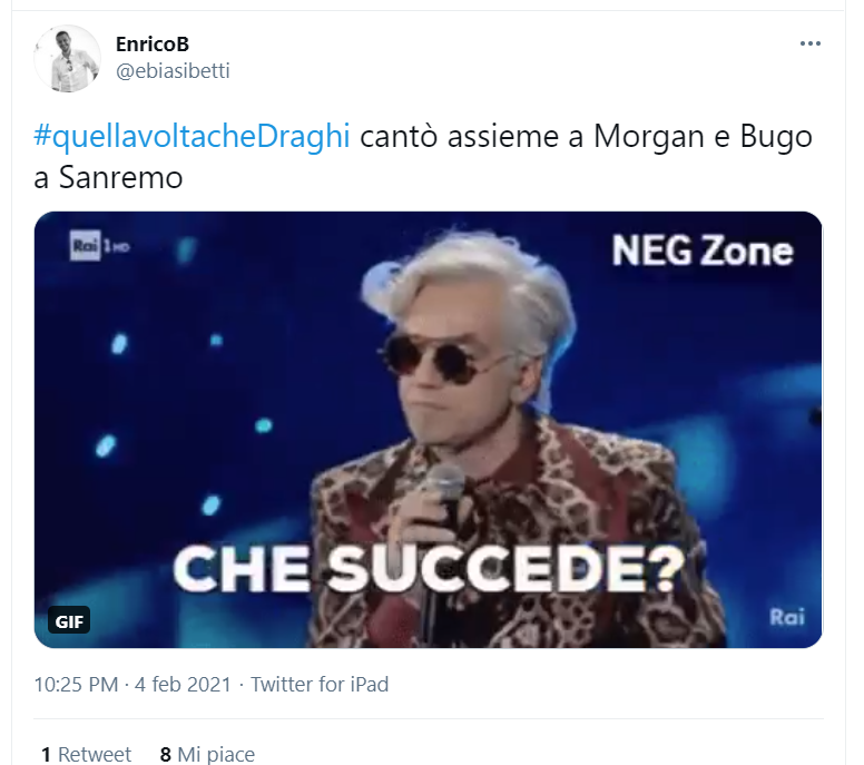 Da quella volta che partecipò al festival di Sanremo con Bugo e Morgan, fino al giorno in cui svelò l’identità di Mark Caltagirone, passando per quella volta che fece lacrimare l’occhio di Sauron spiegandogli il principio di sostenibilità finanziaria”: ecco i fotomontaggi in cui l'ex presidente della Bce trova le soluzioni ai problemi del mondo riuscendo in imprese impossibili.