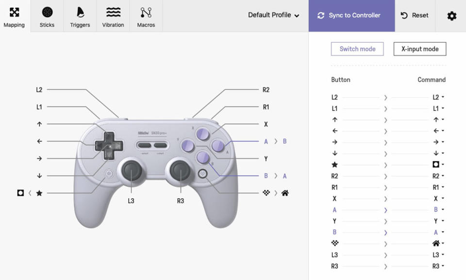 8BitDo Ultimate Software