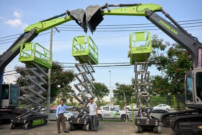 Zoomlion expande su presencia global con cerca de 140 países y regiones cubiertos, fortaleciendo así su impronta en el mercado global (PRNewsfoto/Zoomlion)