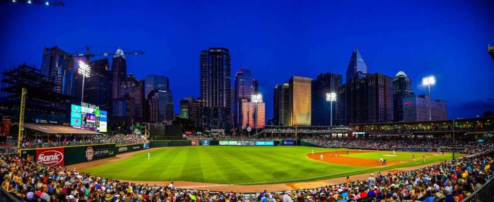 Truist Field, home of the Charlotte Knights.