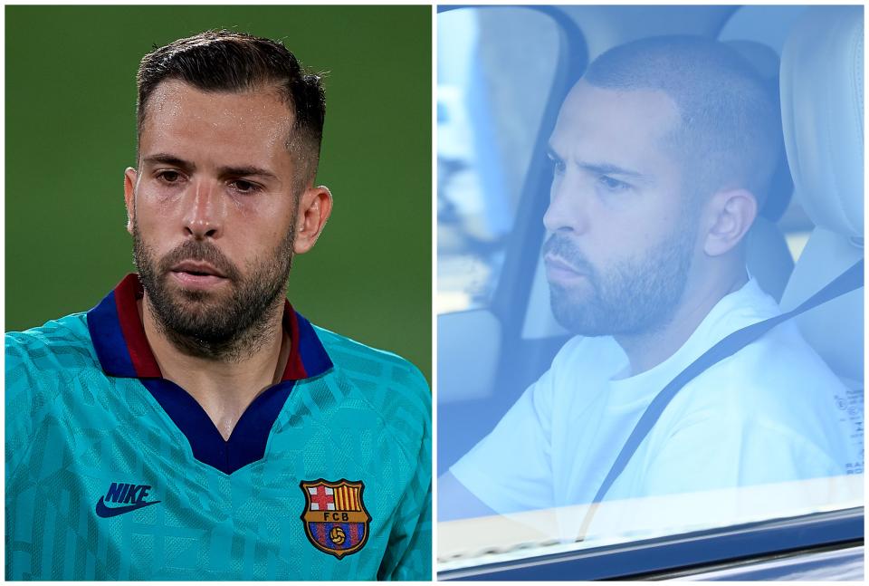 Jordi Alba ha sorprendido en el regreso de los entrenamientos del Barcelona. El lateral ha estrenado nueva imagen tras aprovechar las vacaciones para someterse a un injerto capilar, remedio al que han recurrido unos cuantos futbolistas. (Foto: Pablo Morano / MB Media / Getty Images / Lluis Gene / AFP / Getty Images).