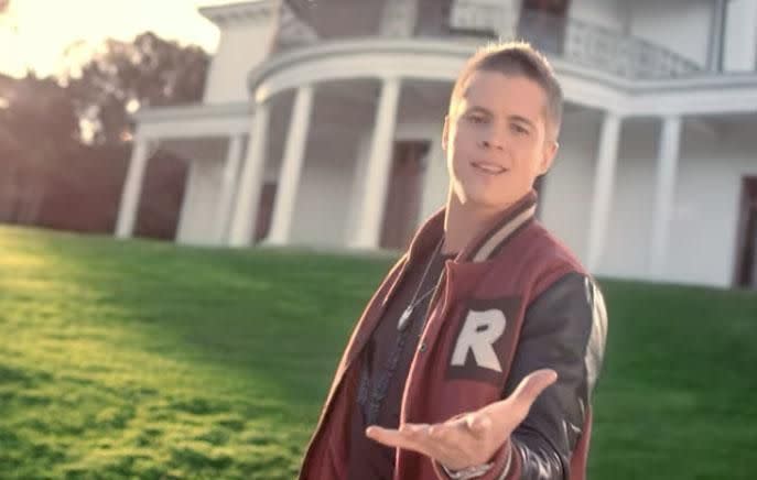 Johnny in a still from his 2012 music video for hit 'On Top Of The World'. Source: Johnny Ruffo/VEVO