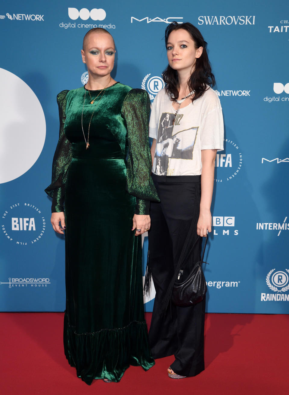 Samantha Morton and Esme Creed-Miles attend the 21st British Independent Film Awards at Old Billingsgate on December 2, 2018 in London, England.  (Photo by Karwai Tang/WireImage)