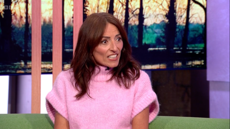 Davina McCall on ‘The Masked Singer’ (The One Show)