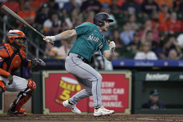 Logan Gilbert splits lightning, Eugenio Suárez returns to power and  embraces the trident, and the Seattle Mariners storm to victory in Atlanta.  - Lookout Landing