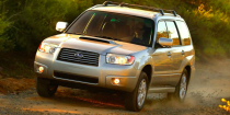 <p>The Forester, to most, is a economical family car with all-wheel drive, and not much else. But opt for the XT trim, and you get the turbocharged drivetrain from the sportier WRX sedan. Combine that with the Forester's additional ride height, and you get a rallycross-dominating machine. </p>