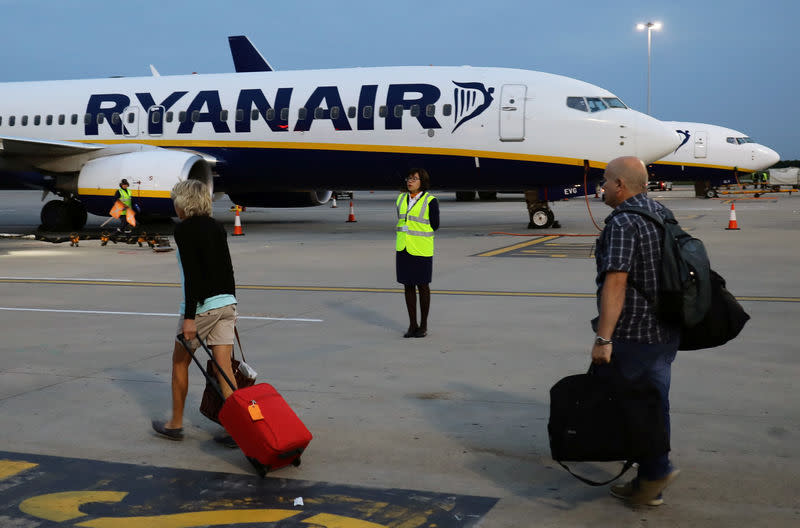 London Stansted is one of the airport most affected by the cancelled flights between now and the end of October (REUTERS/Kevin Coombs)