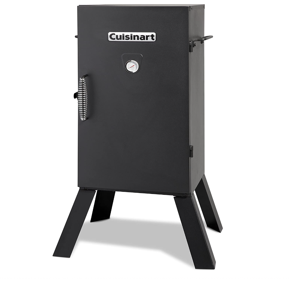 Black Cuisinart smoker