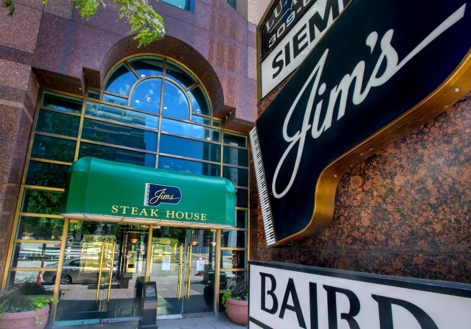 Jim's Steakhouse at 110 SW Jefferson Ave. in downtown Peoria.