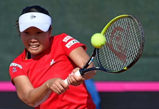 Kurumi Nara replaced Naomi Osaka for the singles against Spain but lost to Carla Suarez as Japan were eliminated in the Fed Cup