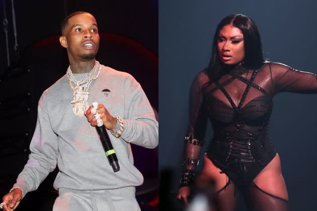 megan-and-tory-lanez-trial-jury-selection - Credit: Johnny Nunez/Getty Images; Jerritt Clark/Getty Images