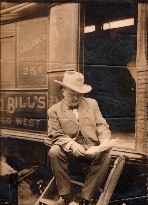 Pawnee Bill, 1910. Image courtesy Oklahoma Historical Society. 