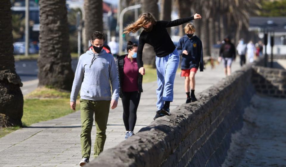 Premier Daniel Andrews suggests Melbourne's exit from Stage 4 is a balancing act, insisting no option moving forward comes without risk. Source: Getty