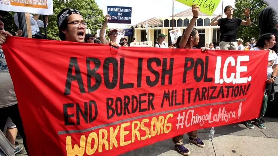 Thousands gathered on Saturday calling for immigration reform on the Bicentennial Mall, speaking out against children being separated from their families during a Families Belong Together Rally on Saturday, June 30, 2018 in Raleigh, N.C.