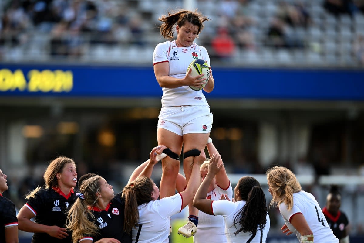 Abbie Ward returns to the England side after giving birth last summer (Getty Images)